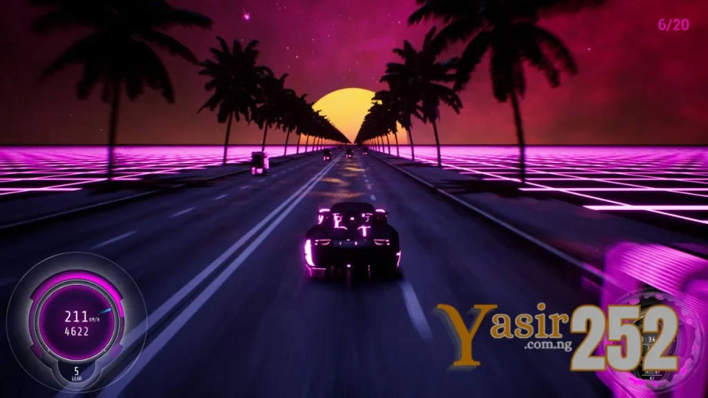 Synthwave Burnout